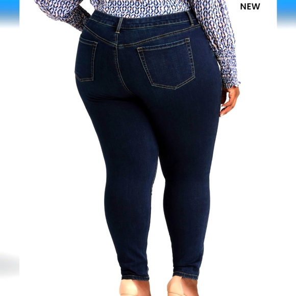 High Waist Skinny Jeans - Picture 2 of 3